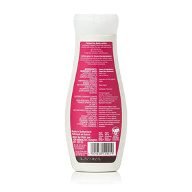 Weleda pump and cap detail highlighting user-friendly dispensing and leak resistance