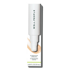 Well People primer under foundation demonstrating longer-lasting makeup