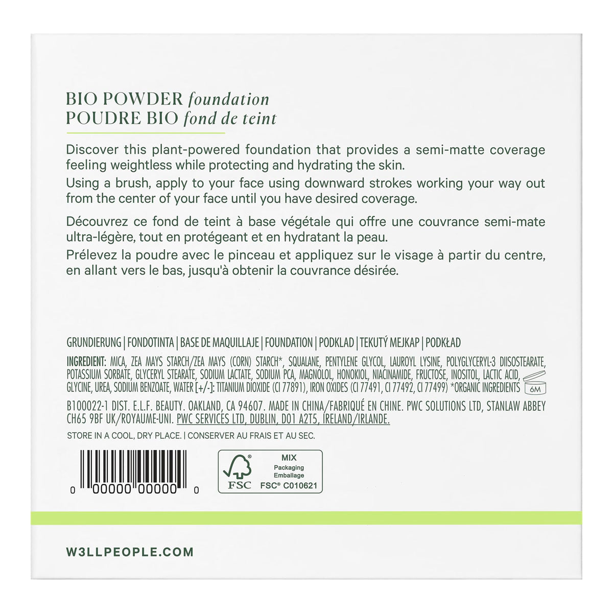 Well People application with brush demonstrating quick, even coverage benefit