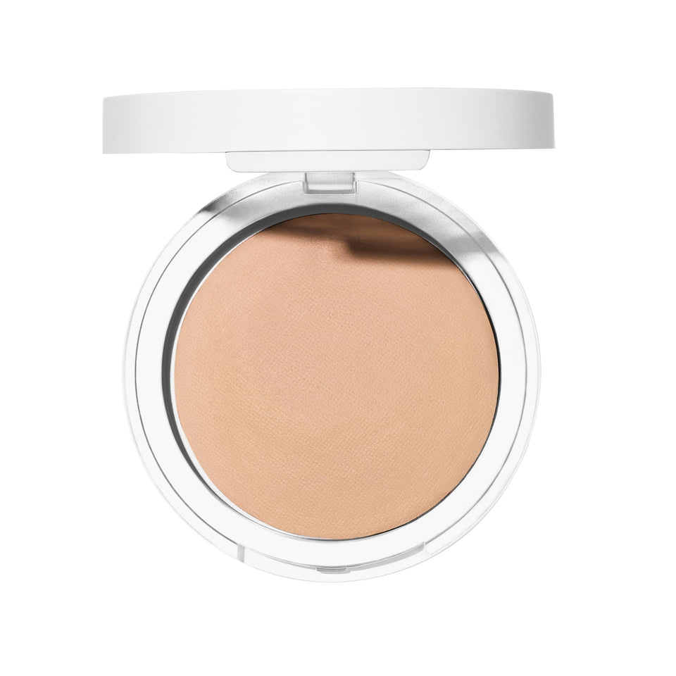 Well People foundation compact front view showing sleek packaging and travel benefit