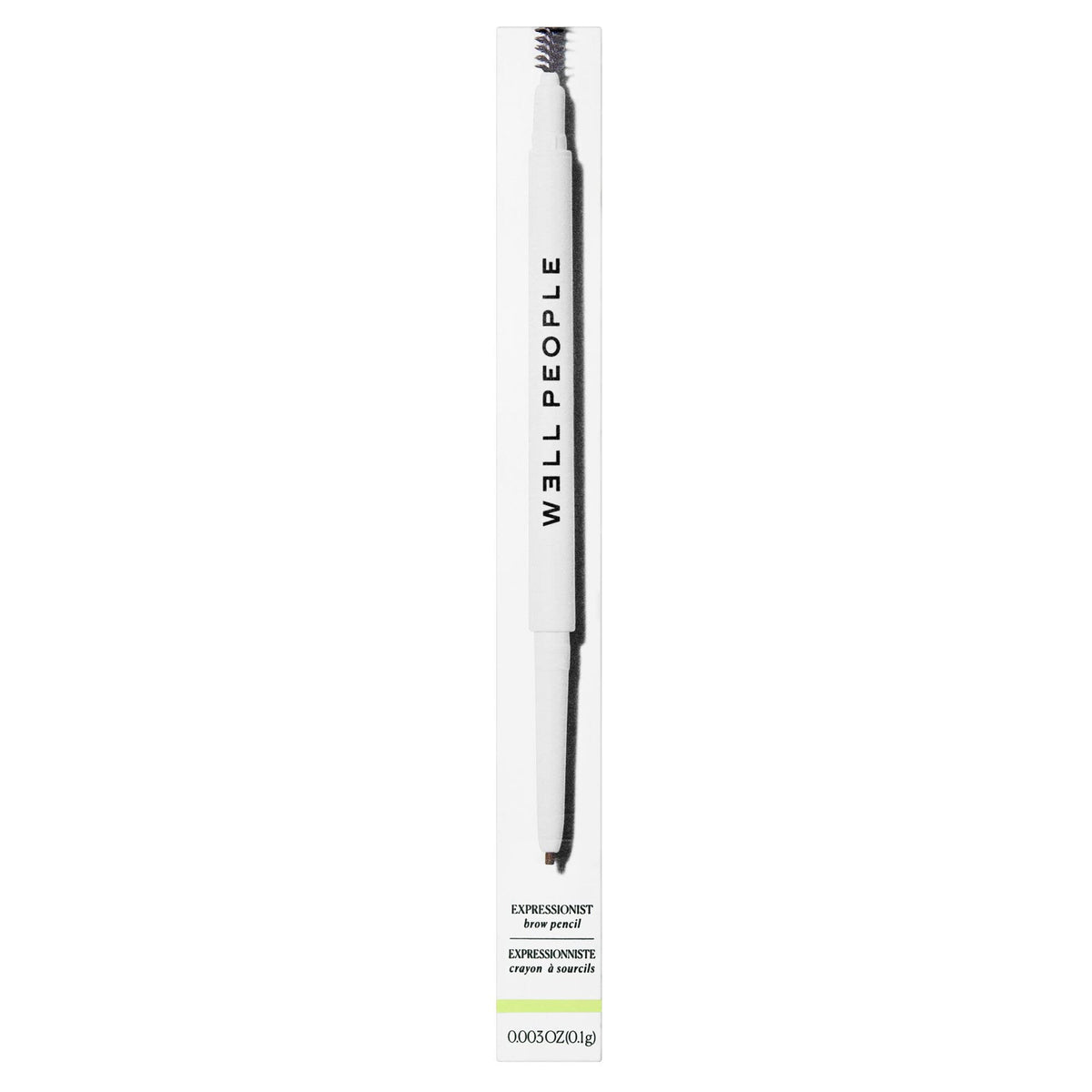 Well People spoolie detail grooming brow hairs for blended, natural finish benefit