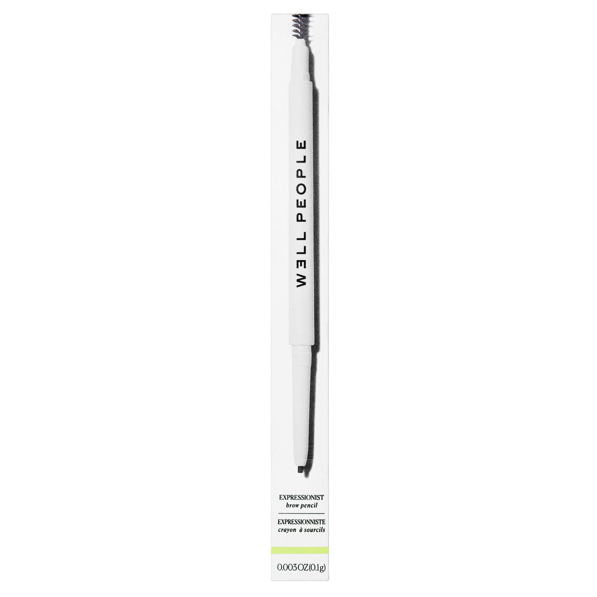 Well People spoolie detail grooming brow hairs for blended natural shape