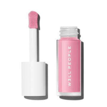 Well People front packaging showing bottle and cherry blossom tint for quick identification