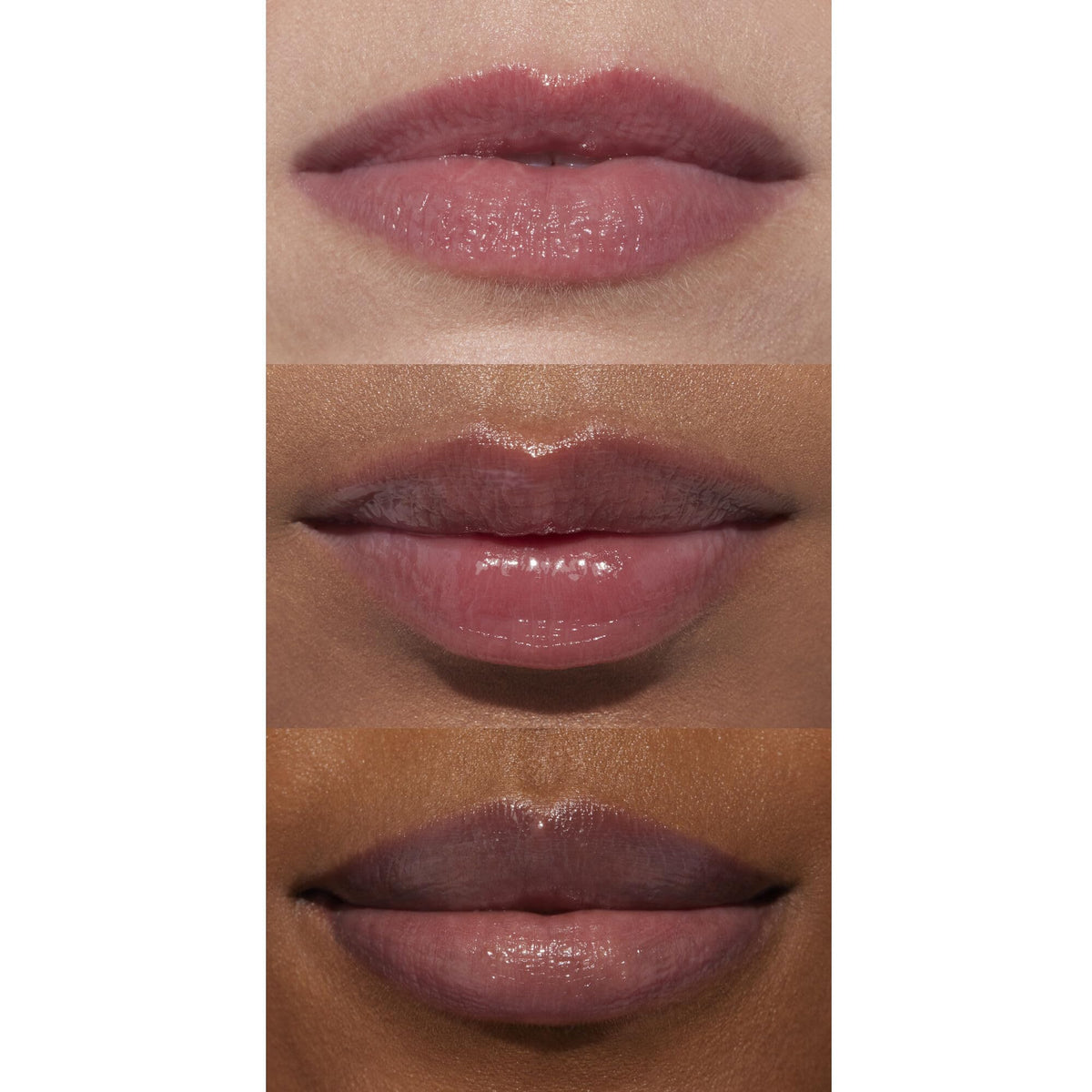 Well People texture drop highlighting glossy, non-sticky formula and nourishing oils