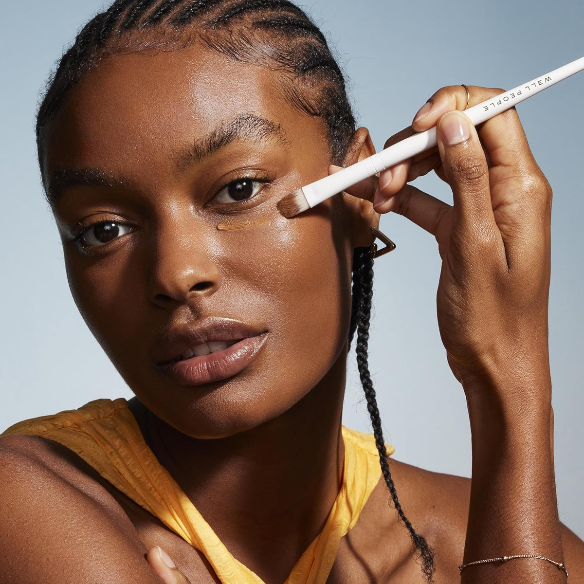 Well People concealer 3N swatch on skin showing neutral undertone and true color
