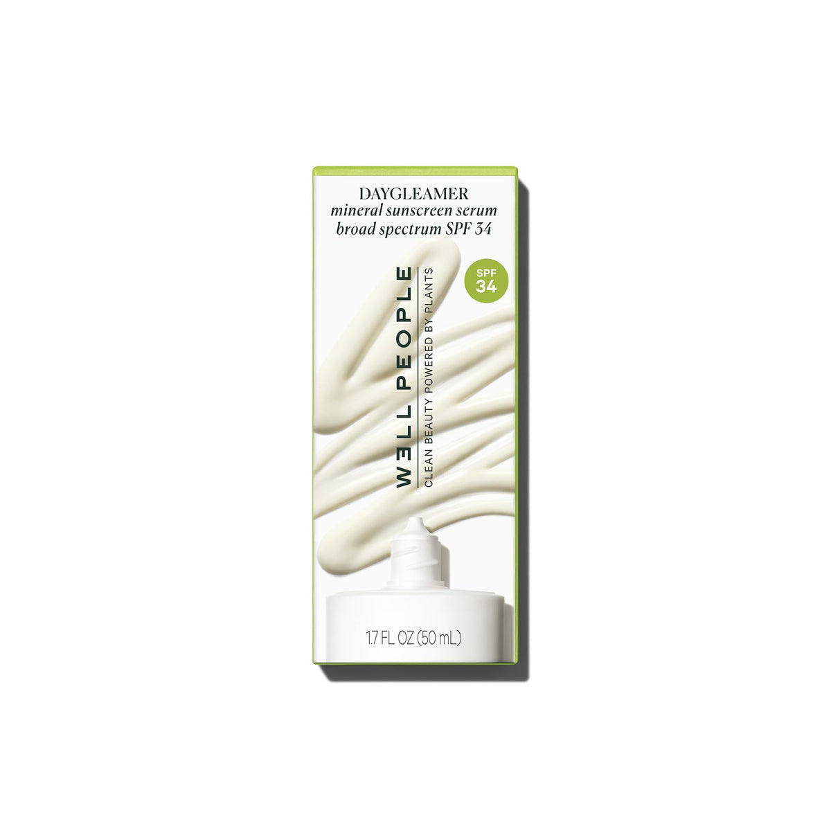 Well People Daygleamer on bathroom counter in morning routine lifestyle scene