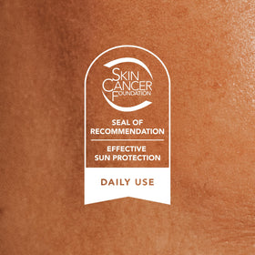 Well People Daygleamer worn under foundation illustrating make-up friendly base
