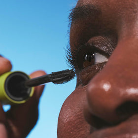 Well People before and after lash comparison showing lifted curl benefit: visible lift