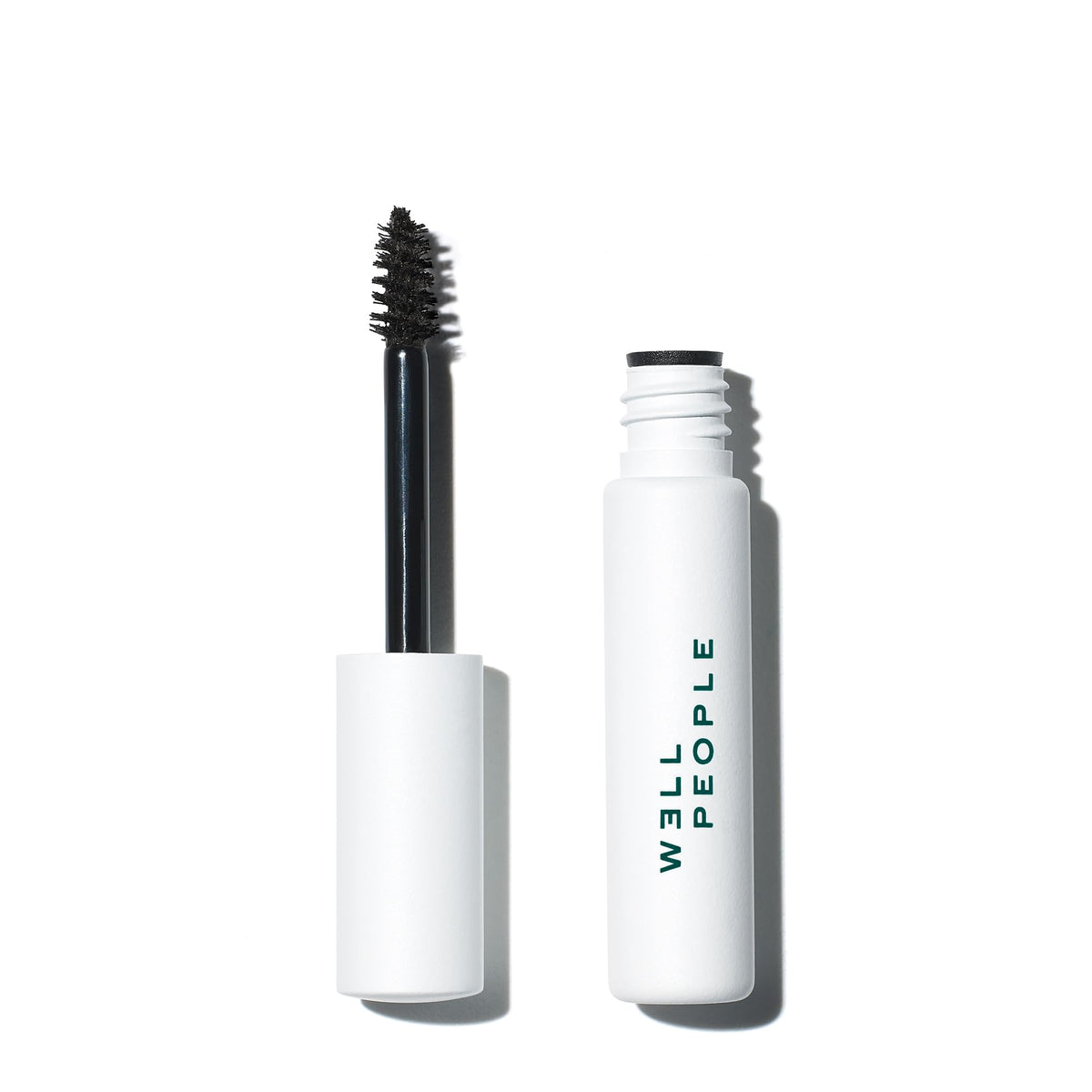 Well People brow gel front packaging showing shade and label for easy identification and quick selection
