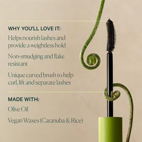 Well People brush with flexible bristles separating lashes benefit: prevents clumps