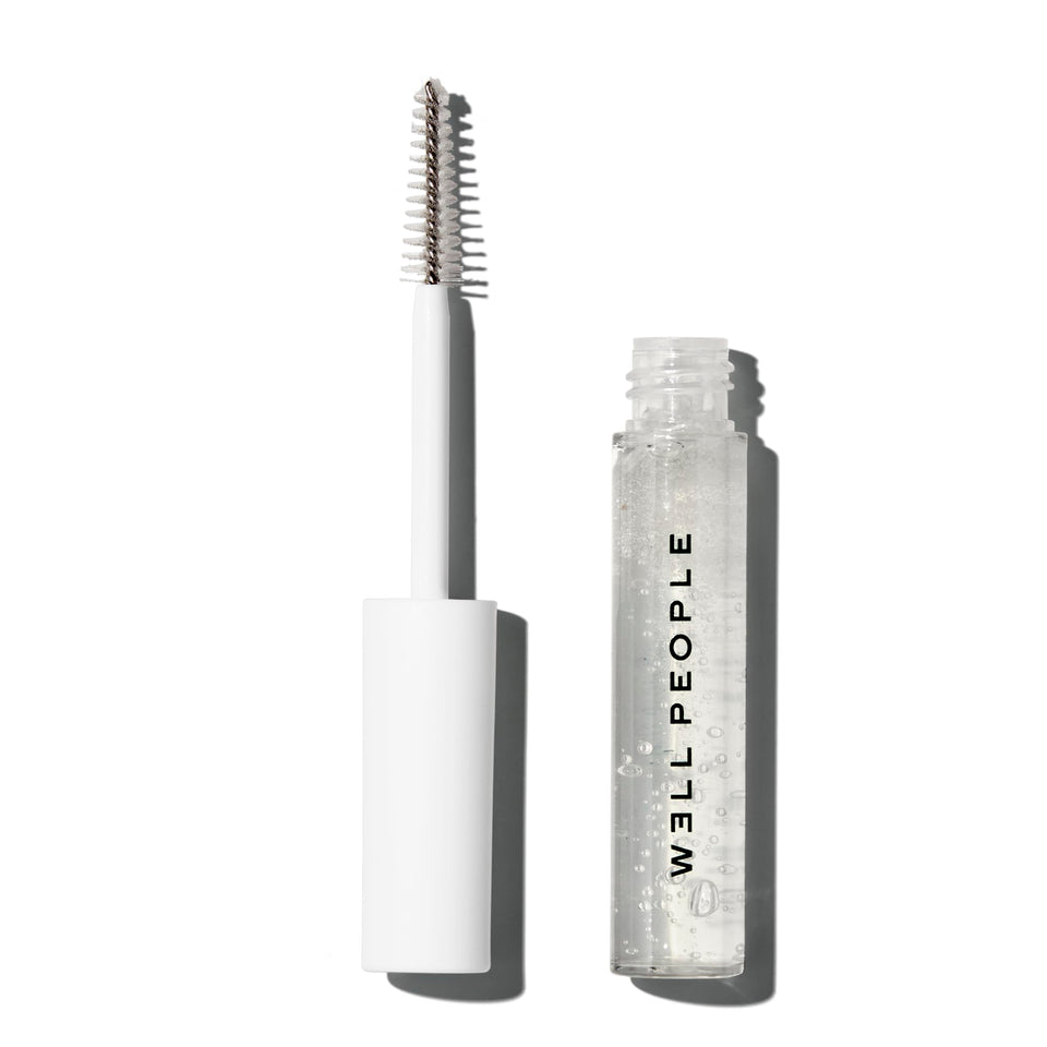 Well People front packaging showing clear brow gel for neat brows