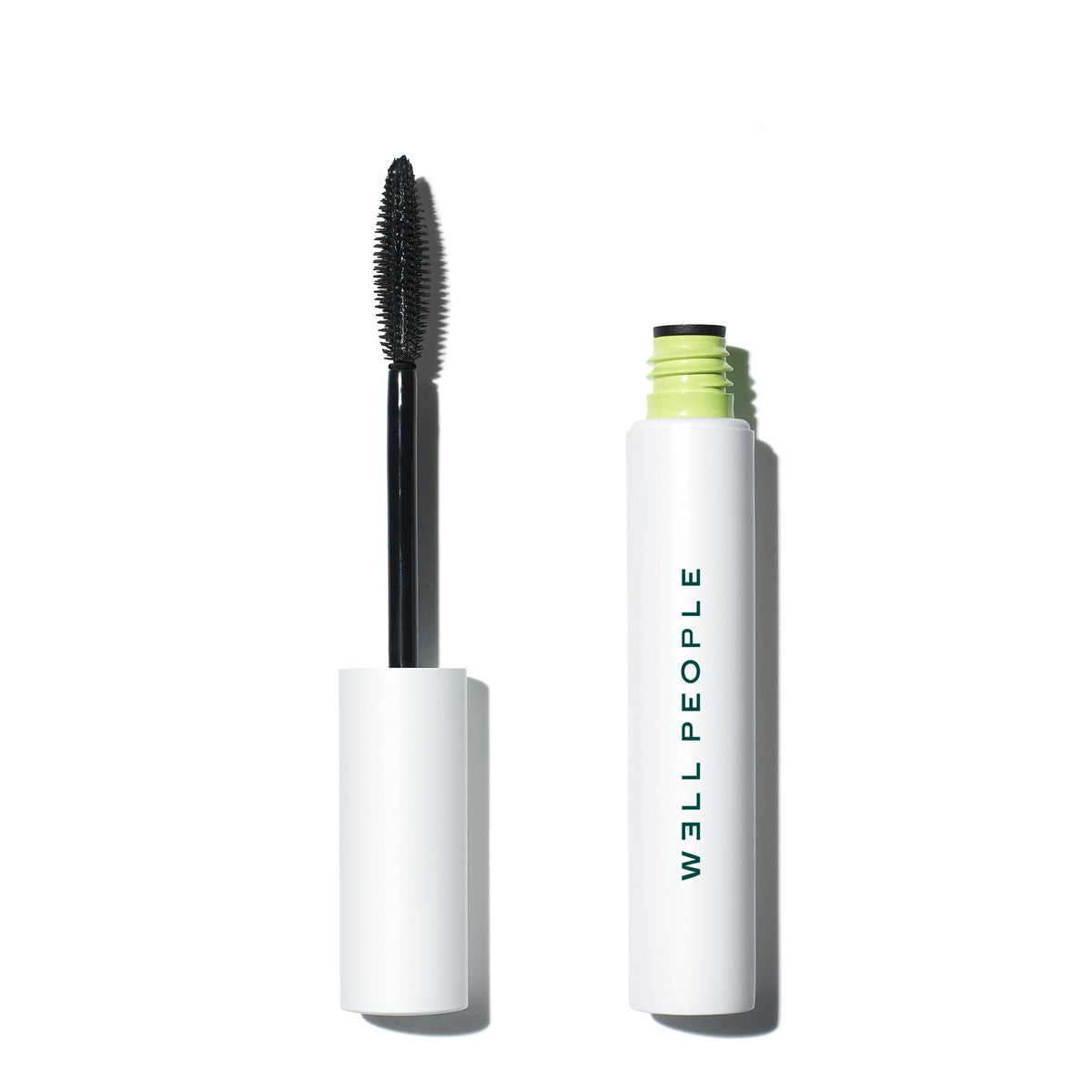 Well People mascara front packaging showing clean branding and benefit