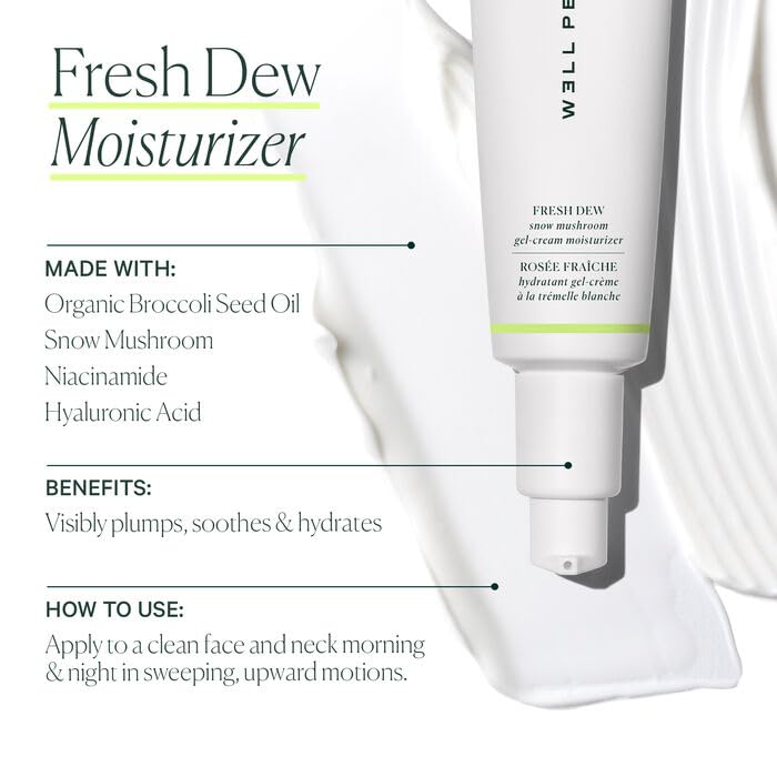 Well People application on hand demonstrating quick absorption and plumping benefit