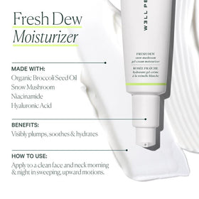Well People application on hand demonstrating quick absorption and plumping benefit