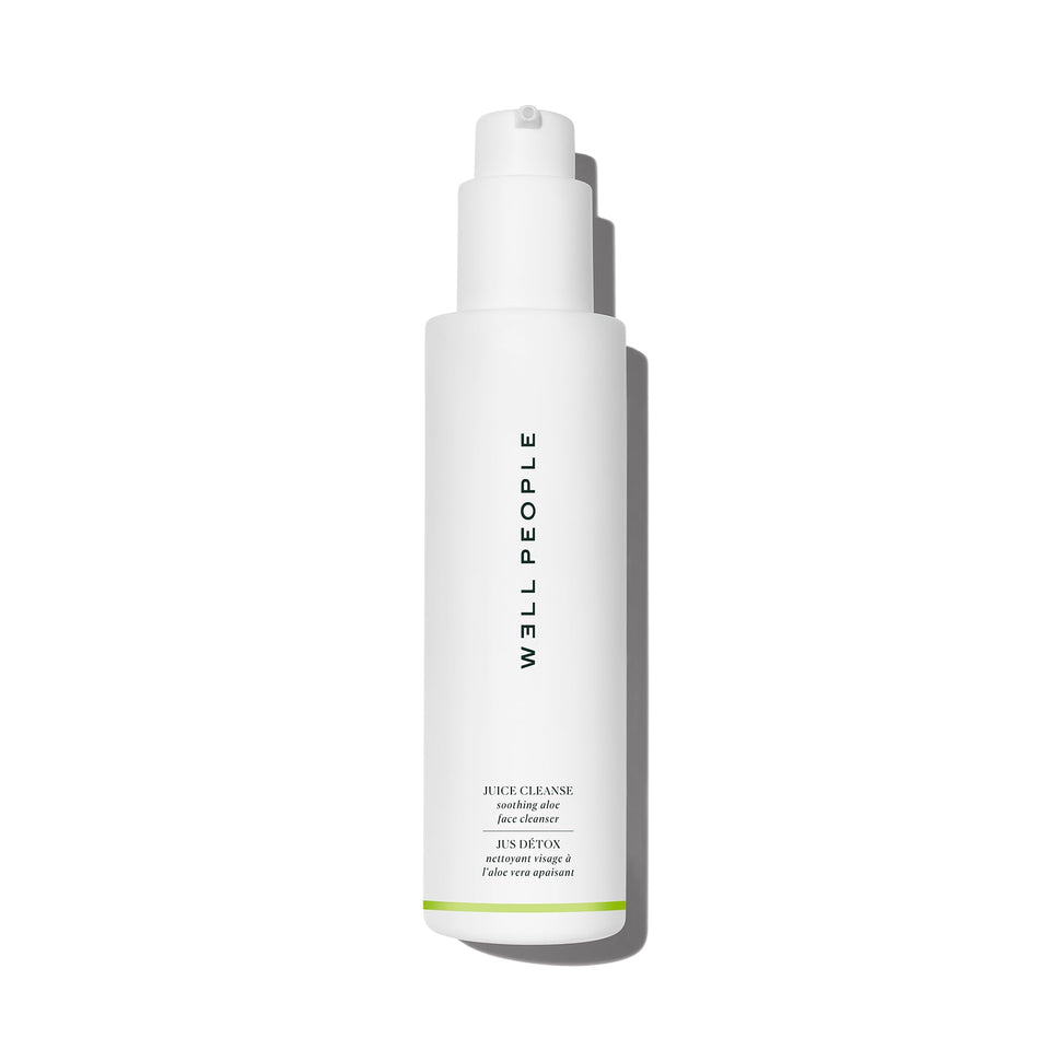 Well People front packaging showing cleanser and clean-beauty branding