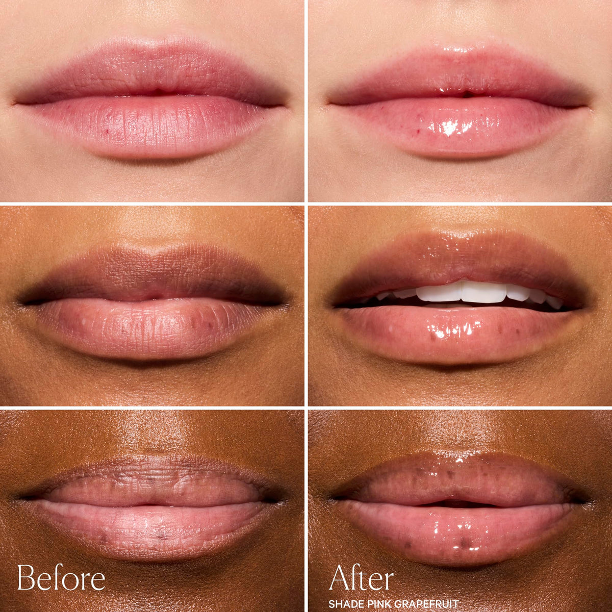 Well People swatch on skin showing sheer pink-grapefruit tint and glow