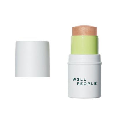 Well People front packaging showing stick bronzer and shade label for easy selection