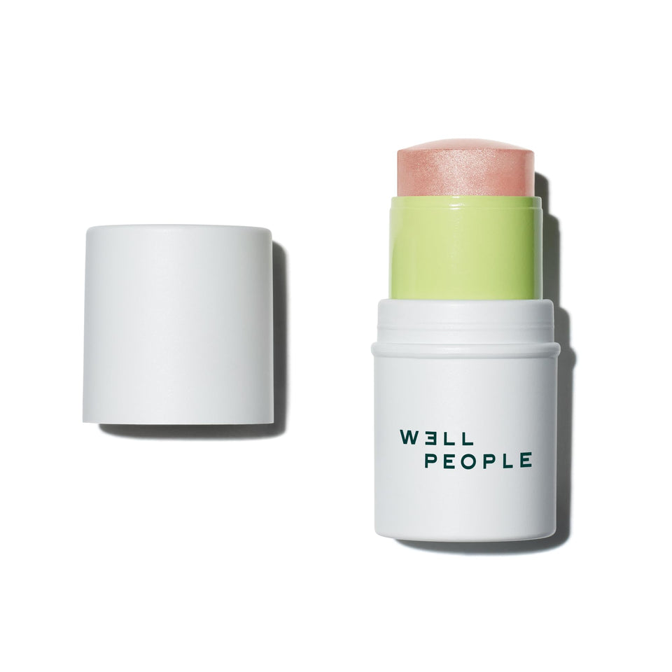 Well People Supernatural Stick front packaging showing rose glow and twist-up tube benefit