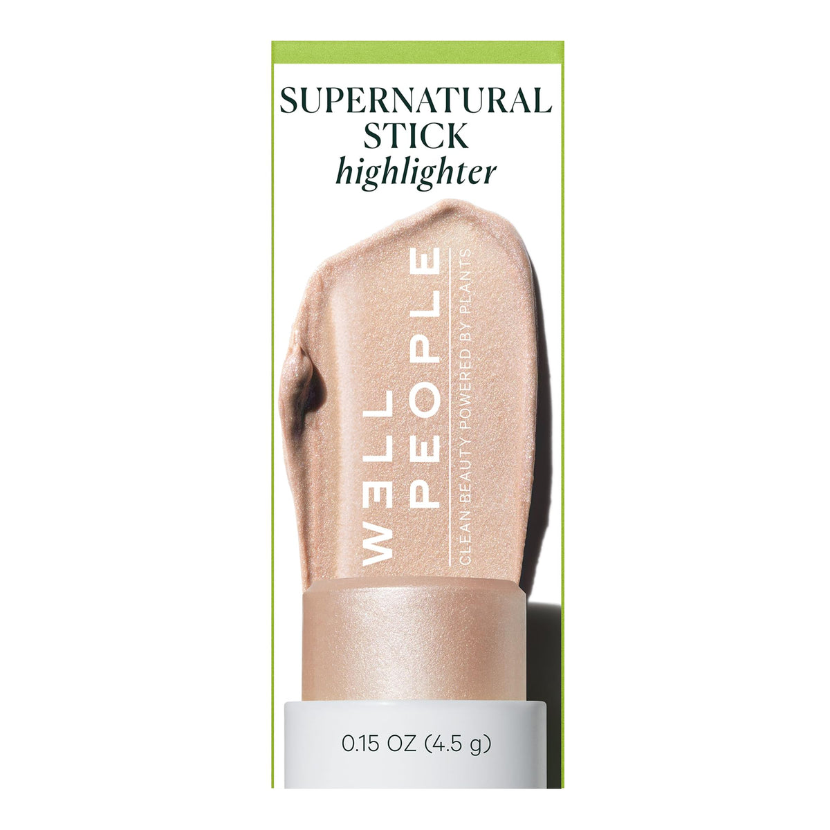 Well People used as lip topcoat over lipstick for hydrated shine and dimension
