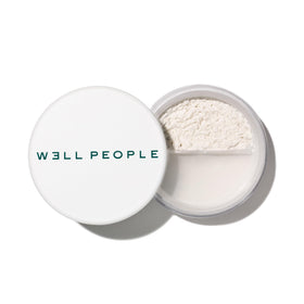 Well People jar front view showing product branding and sleek packaging benefit clarity