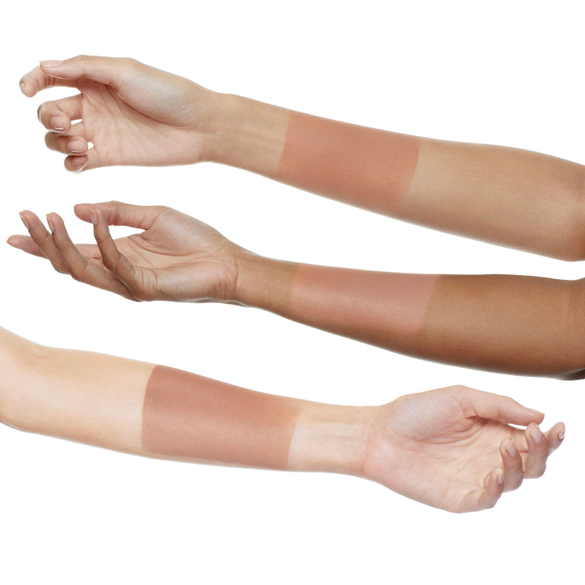 Well People bronzer loaded on brush for easy, buildable application