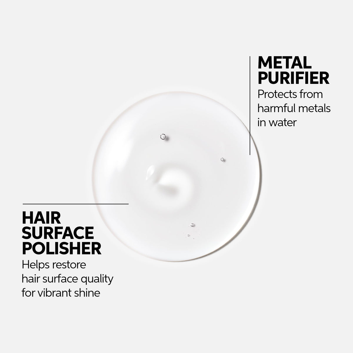 Wella Professionals label closeup highlighting WellaPlex+ bonding agent ingredient benefit