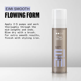 Wella Professionals Flowing Form pump detail highlighting easy dispense and precise control