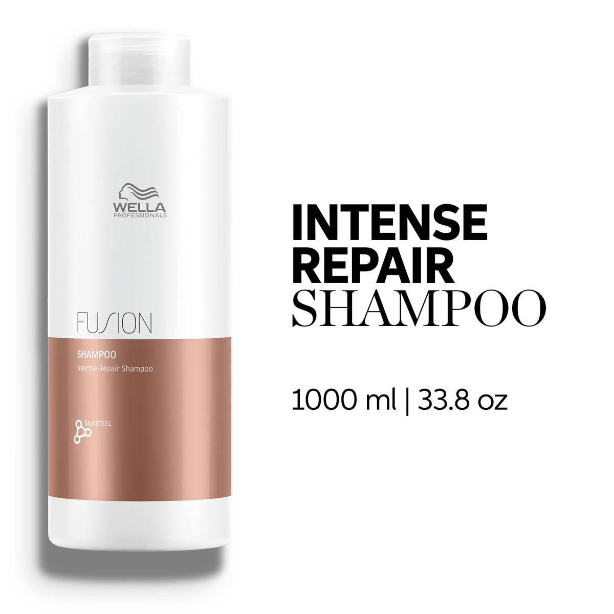 Wella Professionals pump dispensing shampoo for easy salon-style use