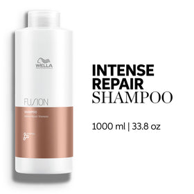 Wella Professionals pump dispensing shampoo for easy salon-style use