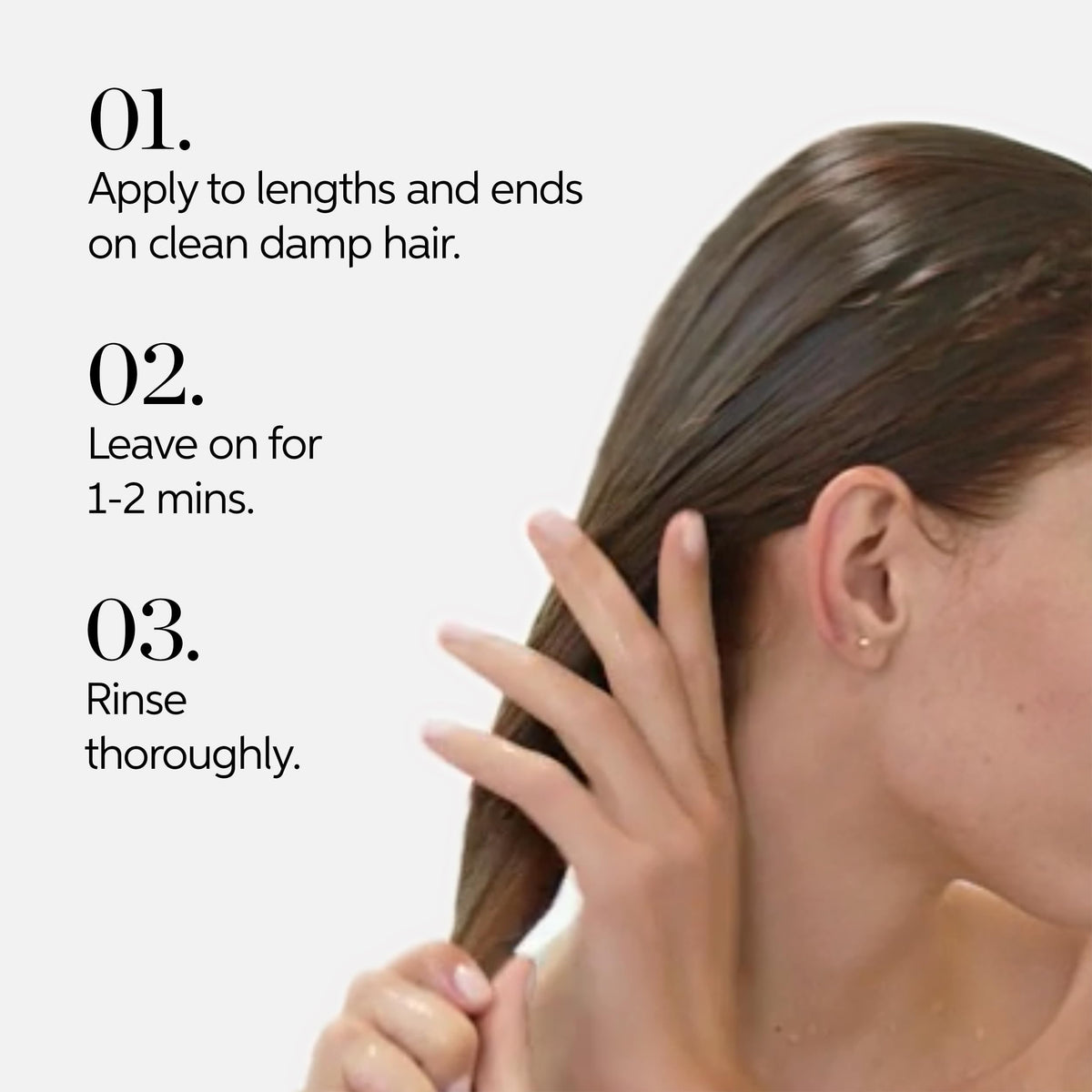 Wella Professionals before and after hair showing improved smoothness and shine