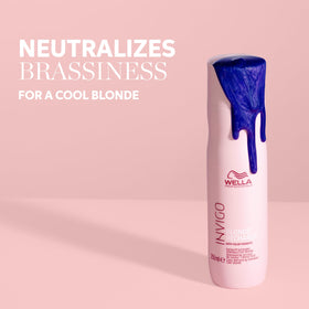 Wella Professionals creamy shampoo texture ready to lather for even pigment delivery