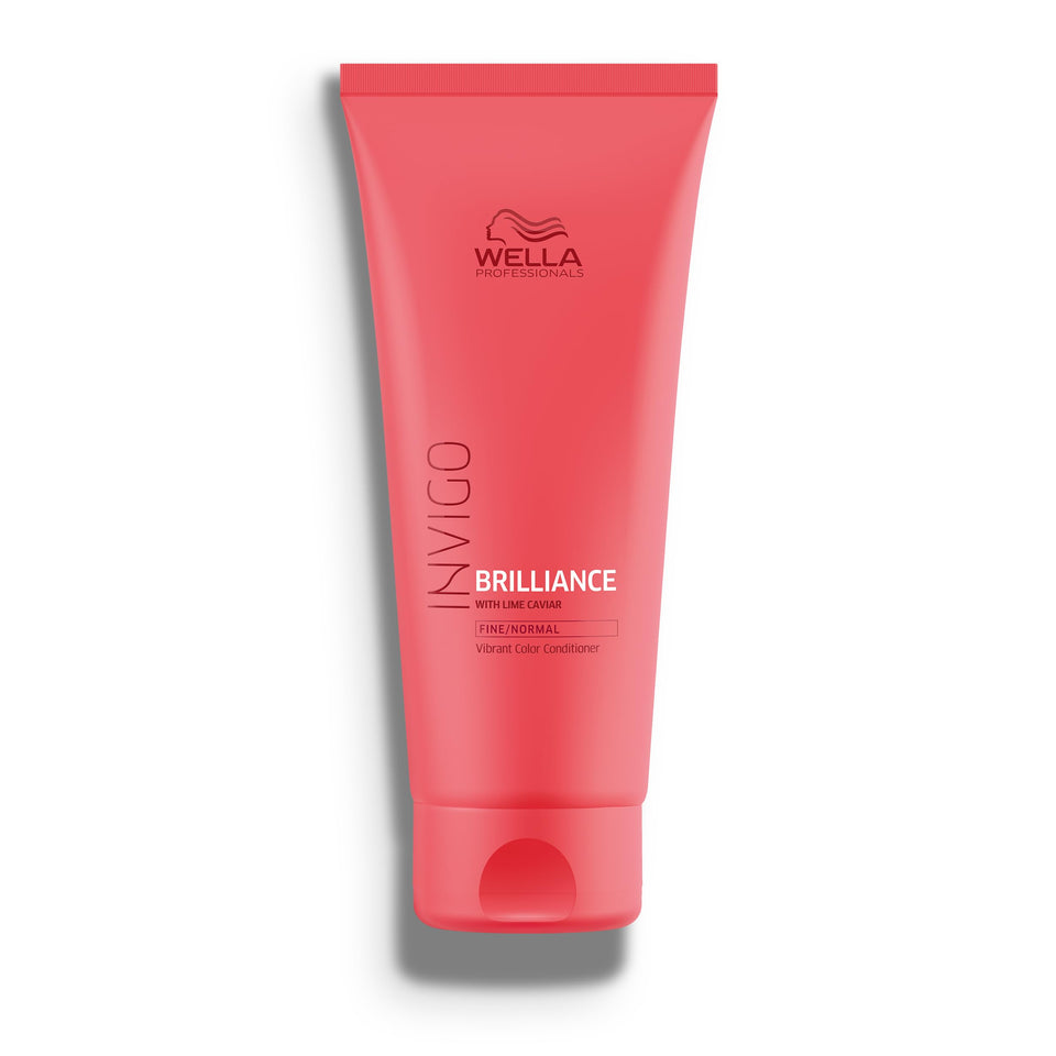Wella Professionals Invigo Brilliance front packaging showing bottle and branding for color protection