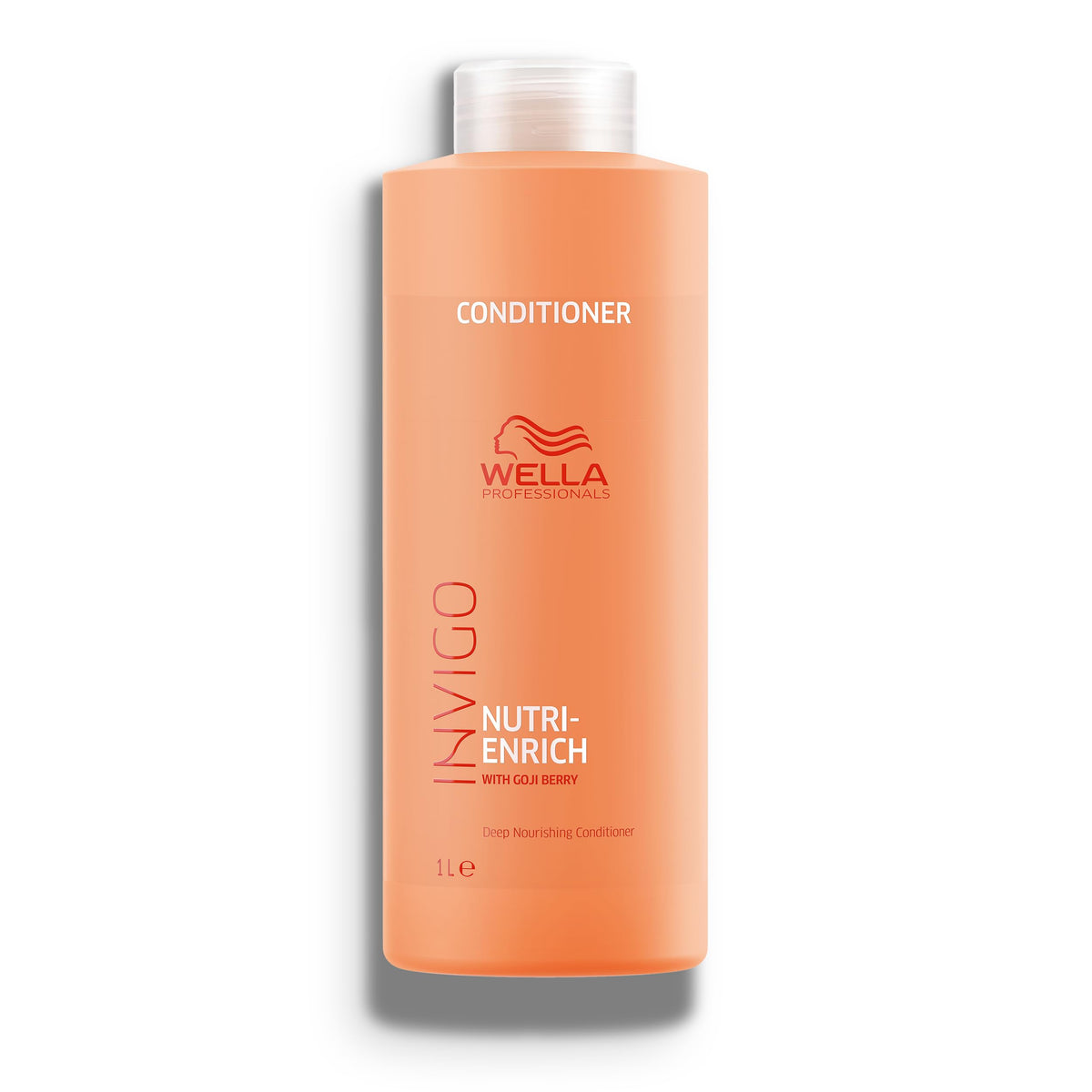 Wella Professionals front packaging showing the large 33.8 fl oz bottle benefit
