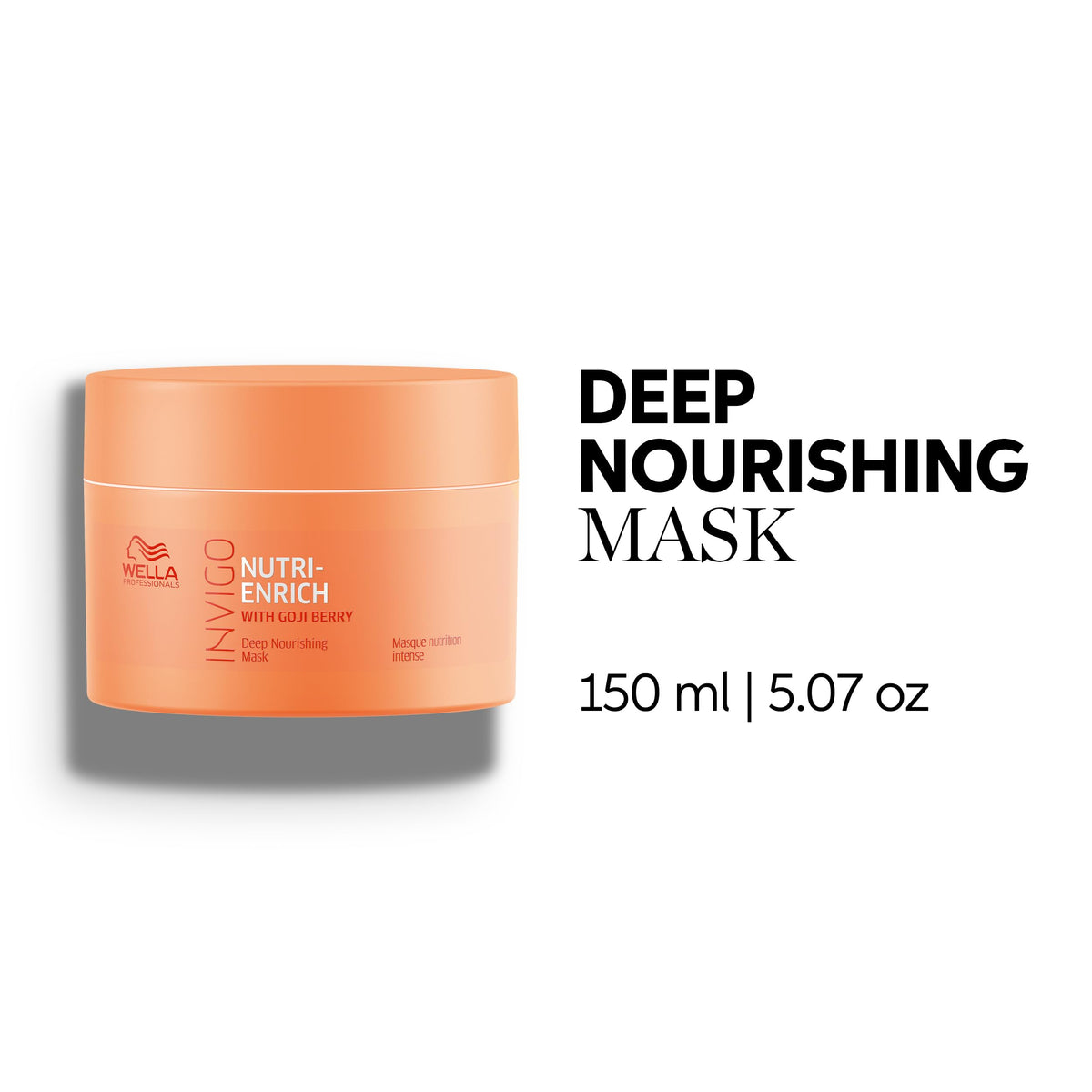 Wella Professionals open jar showing creamy mask texture for deep hydration