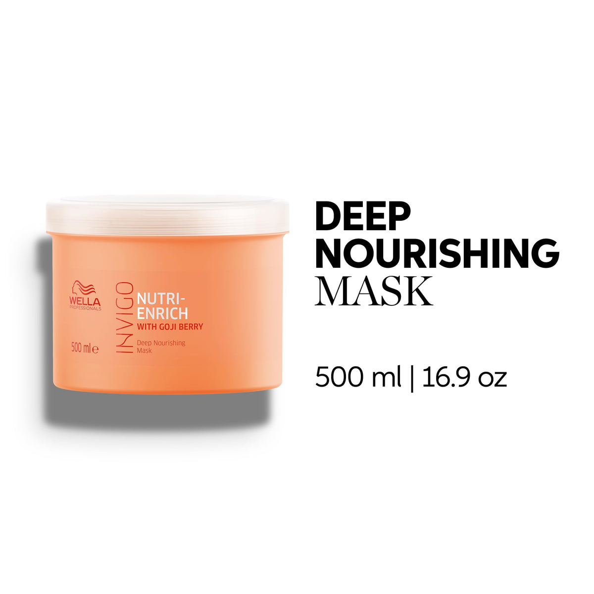 Wella Professionals open jar showing creamy mask texture and nourishing look