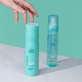 Wella Professionals product in bathroom setting illustrating daily routine boost
