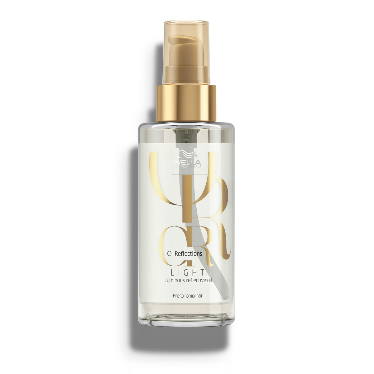 Wella Professionals front bottle shot showing sleek packaging and product benefit