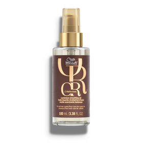 Wella Professionals bottle front view showing sleek finish and salon-grade shine