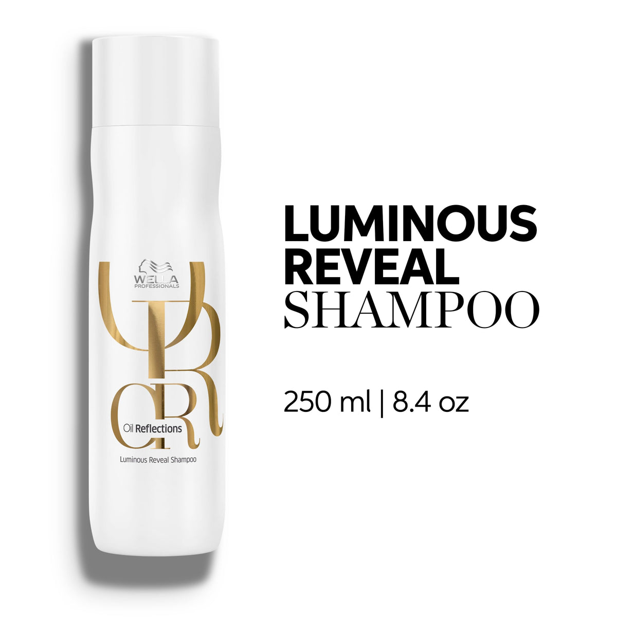 Wella Professionals pump and cap detail emphasizing easy dispensing benefit