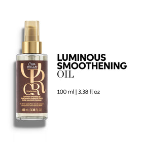 Wella Professionals pump nozzle detail for controlled lightweight oil dispensing