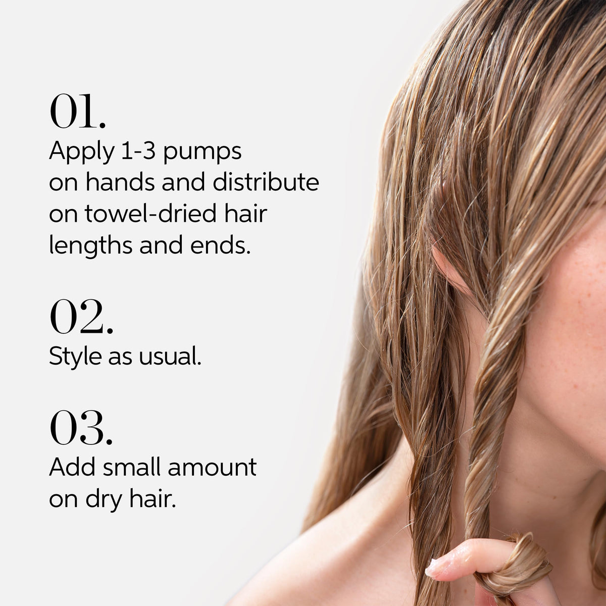 Wella Professionals bottle beside ruler showing 3.38 fl oz size clarity
