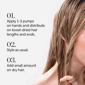 Wella Professionals bottle next to a ruler to show 3.38 fl oz size and portability
