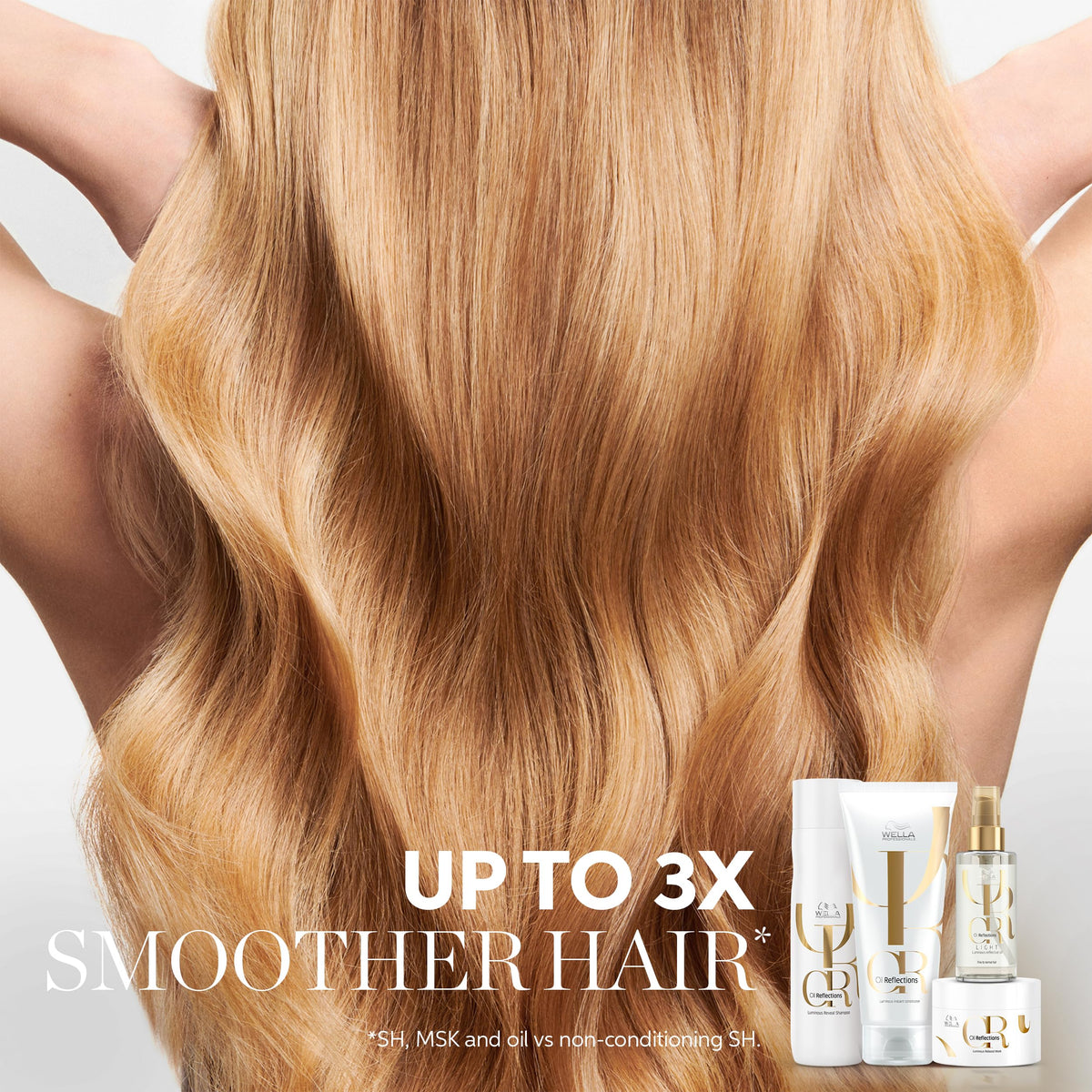 Wella Professionals creamy foam texture close-up for gentle yet effective cleanse
