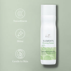 Wella Professionals bottle beside a ruler showing the 8.4 fl oz scale