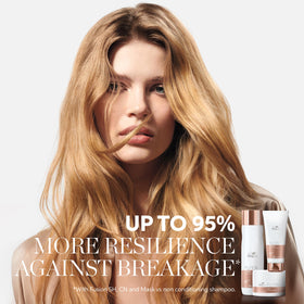 Wella Professionals shampoo foam texture demonstrating gentle cleanse and smoothing