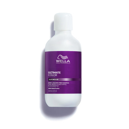 Wella Professionals front bottle view showing sleek packaging and color protection benefit