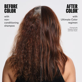 Wella Professionals shampoo with conditioner showing a complete color-care regimen benefit