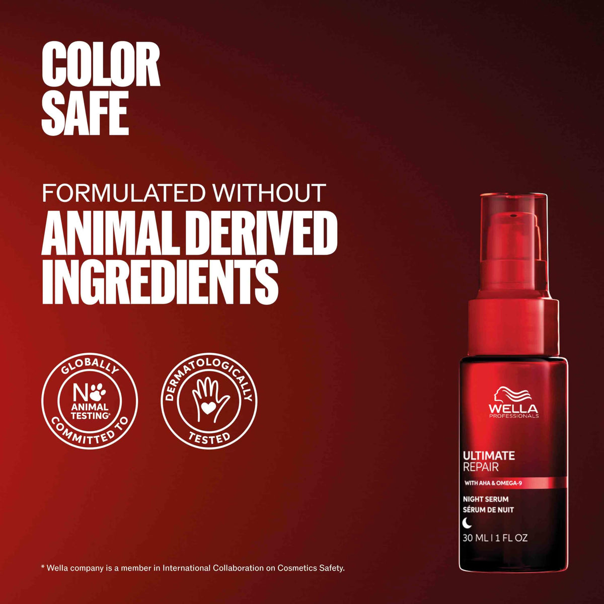Wella Professionals lifestyle bedroom setting illustrating overnight protection