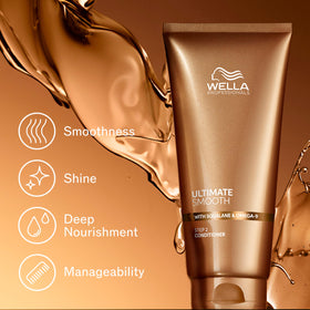 Wella Professionals close-up of conditioner texture for nourishing feel