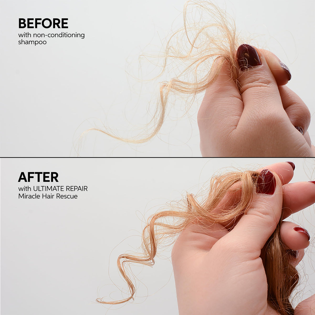 Wella Professionals defined curls after use showing frizz control and shape